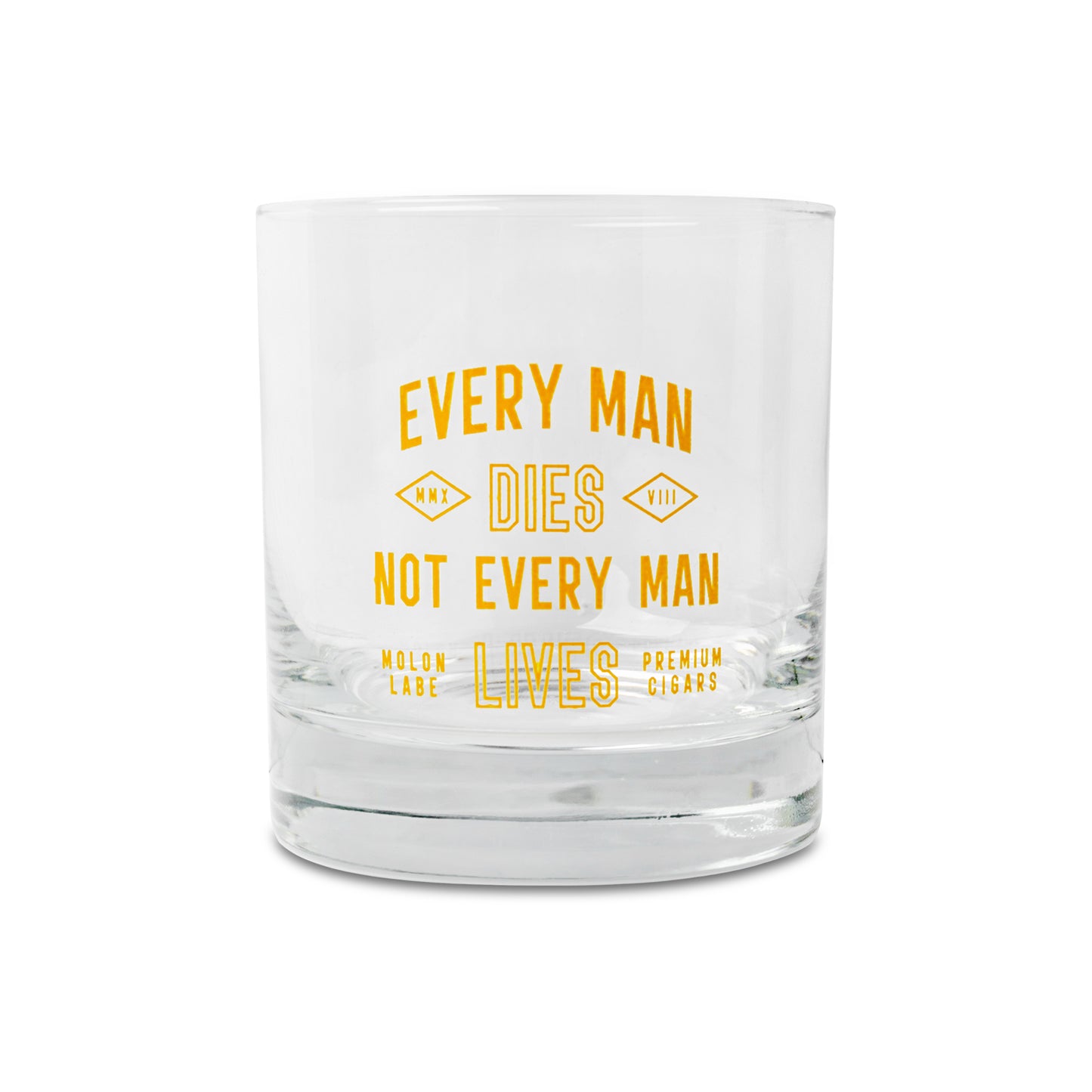 Motto Old Fashioned Glass
