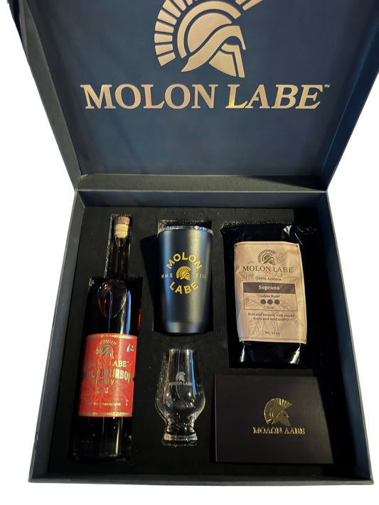 Molon Labe Coffee Mug Gift Box